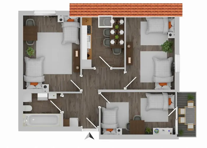 Appartement Nice Apartment Castrop-Rauxel Castrop-Rauxel